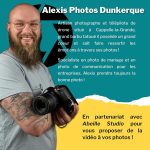 Alexis Photos dunkerque avec son appareil photo présente son partenariat avec Abeille Studio !